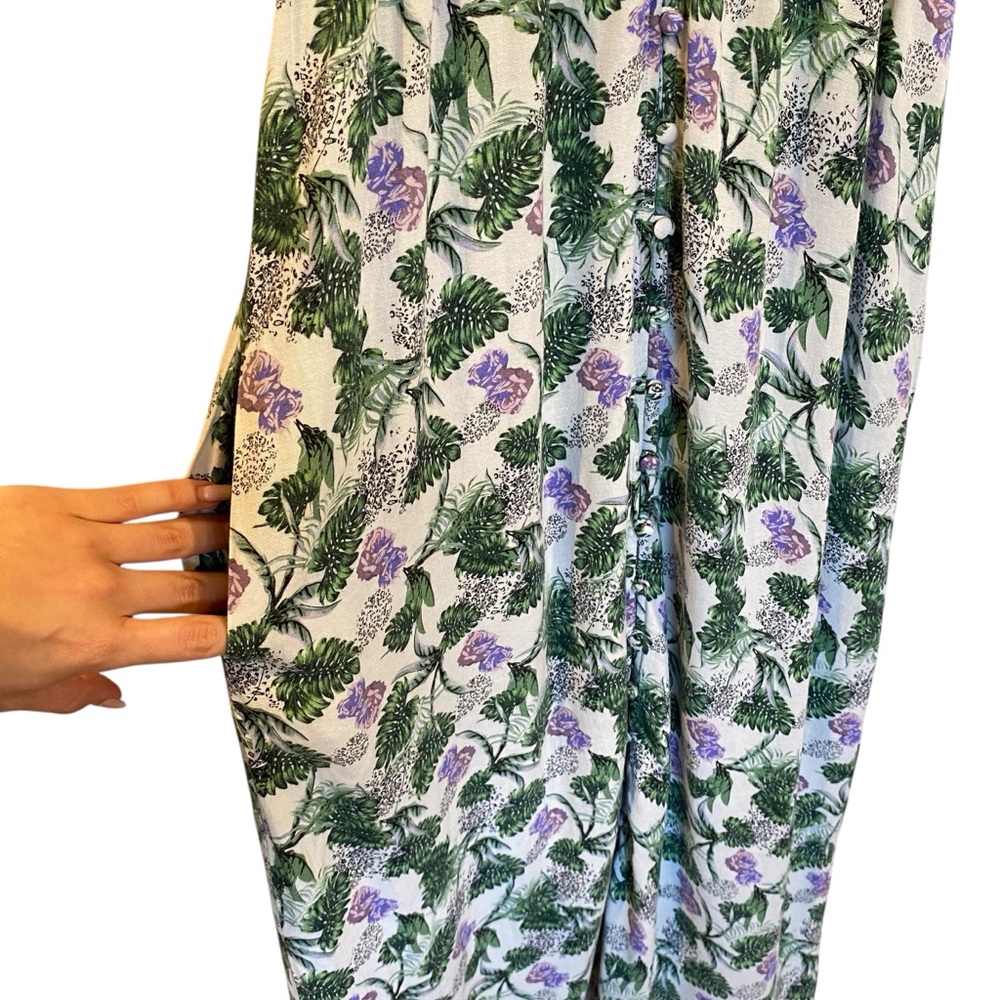 Maje Romantica Floral Print Midi Dress Size 40 - Picture 4 of 12